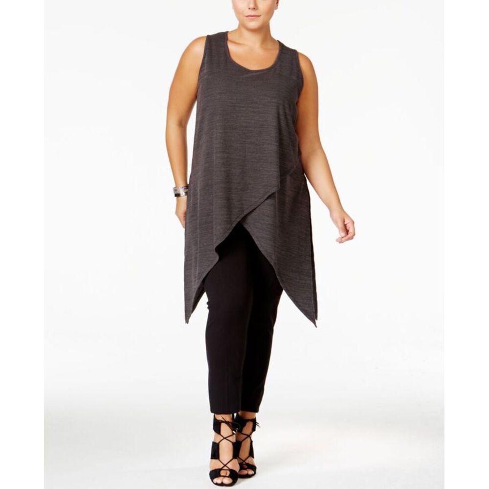 Mblm By Tess Holliday Trendy Plus Size Layered Tunic